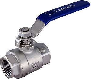25 x 3/4 304 Stainless Steel Ball Valves WOG1000  