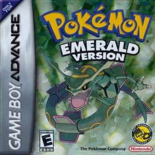 Nintendo game Pokemon Emerald Version FOR GBA Advance SP DS LITE 