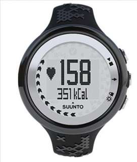 SUUNTO M5 Silver/Black Watch Heart Rate Fitness HRM NEW  
