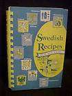 1971 COOKBOOK SWEDISH RECIPES OLD & NEW AMERICAN DAUGHT