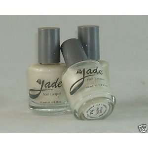  Jade # 216 Sparkle White Nail Polish 