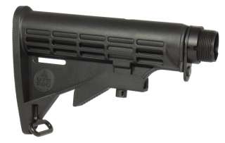 LEAPERS MADE IN USA 6 Position Mil Spec Stock   BLACK  