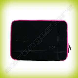   Black/Pink Laptop Sleeve Case Bag Cover for Apple Macbook Pro Notebook