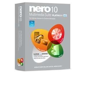 Nero 10 Mutimedia Suite Platinum HD Software Electronics