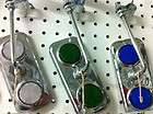   MIRROR CHROME REFLECTORS CRUISER LOWRIDER TRICYCLE CHOPPER NEW