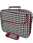 Red Zebra 17  PADDED Laptop Case Cover Briefcase Bag