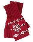 NWT Gymboree Alpine Sweetie Red Fingerless Sweater Glov