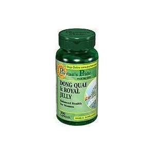  Dong Quai & Royal Jelly 200 mg/300 mg 100 Capsules Health 