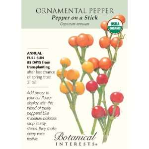 Ornamental Pepper on a Stick