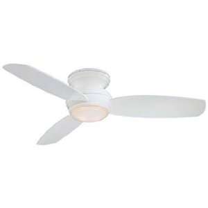   52 Minka Aire Concept White Outdoor Ceiling Fan