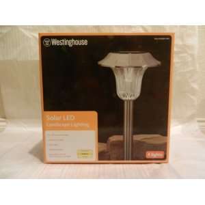    Westinghouse 4pc Milano Solar Light Set Patio, Lawn & Garden