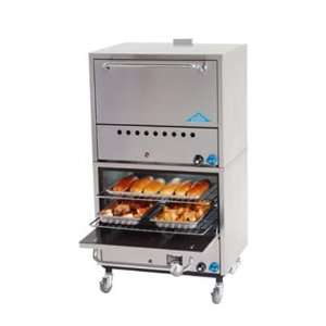  Bake Ovens, Gas, Double Stacked, 31 1/2 Inches