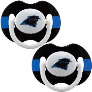  Carolina Panthers 2 Pack Pacifiers