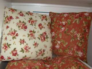   12pc Rebecca Floral Rose Quilt Bed Set Reversible KING Burgundy  
