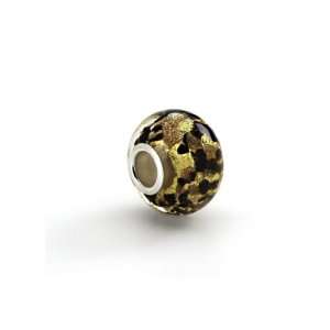   Murano Glass Charm for Pandora and most 3mm Bracelets Jewelry