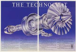 1984 Rolls Royce RB211 535E4 Jet Engine 2 Page Ad  