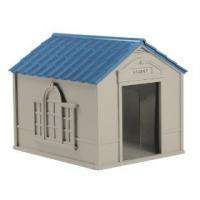 NEW Deluxe Style Outdoor Large Dog House Pet Home Roof  