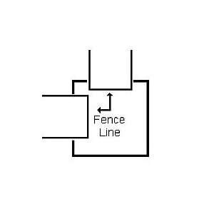    Vinyl Fencing   4 x 4 x 8 Corner Post Patio, Lawn & Garden