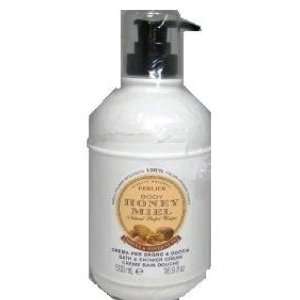 Perlier by Perlier, 16.9 oz Honey & Mixed Nuts Bath & Shower Cream 
