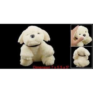   Como Off White Mini Dog Doll Toy Fragrant Plush Dog Decor Baby