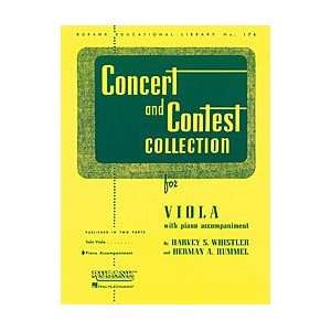  Concert and Contest Collection Viola   Piano Part Musical 