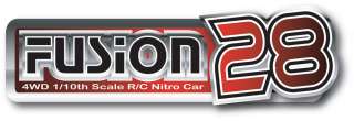 Schumacher RC Nitro Fusion 28 Turbo 4WD Blue RTR 1/10th  