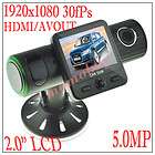   30fps HDMI/TV OUT 2.0 Screen Motion Detection Car DVR recorder F6000