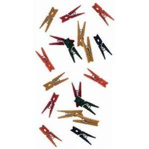  Forster Tiny Spring Wooden Clothespins   Multi Colored 