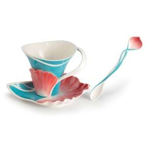  Franz Porcelain Collection Spring Periwinkle Spoon 