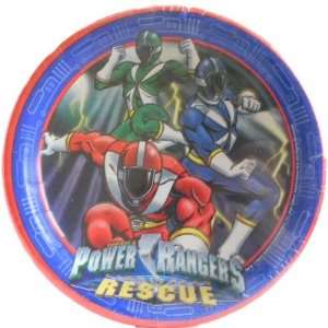  Power Rangers Lightspeed Rescue Party Dessert Plates Toys 
