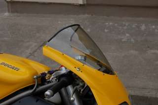 Here is an example of the smoke windscreen on a BMW S1000RR
