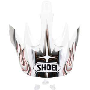 Shoei Cross Visor Pulse V MT MX Motorcycle Helmet Accessories   Color 