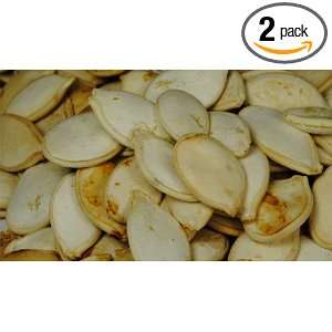 Whole Pumpkin Seeds Sea Salted   2 Pound Deal  Grocery 