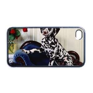  Dalmation puppy dog Apple RUBBER iPhone 4 or 4s Case 