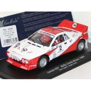  037 Rally Costa Brava 84 wh/rd #2 (A996) (Slot Cars) Toys & Games
