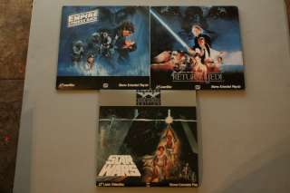 Complete Star Wars Trilogy 5 Laserdisc Set Episode IV V VI Empire 