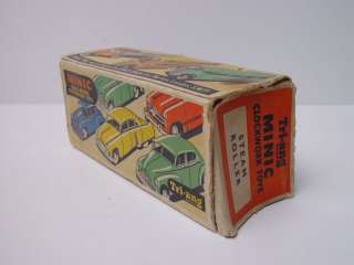 Vintage Tri Ang Minic Steam Roller Wind up Tin Toy  