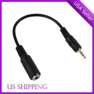 5mm Male Mini Jack Plug to 3.5mm Female Audio Adapter Cable  