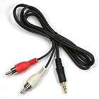   5mm Stereo Mini Male Plug to 2 RCA Male Stereo Audio Cable Adapter