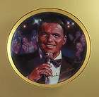 frank sinatra musical plate strangers in the night franklin mint