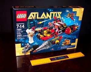 LEGO ATLANTIS 7984 DEEP SEA RAIDER SUBMARINE UNDERWATER   BRAND NEW 