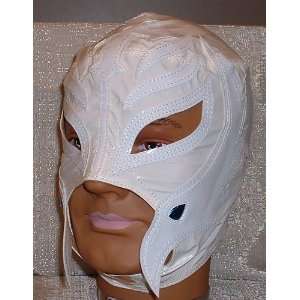  WWE REY MYSTERIO Pro KIDS Solid WHITE MASK Everything 