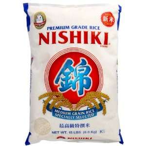 Nishiki Premium Rice, Medium Grain Grocery & Gourmet Food