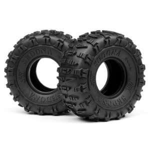  Sedona Tire, White (2) Rock Crawler Toys & Games