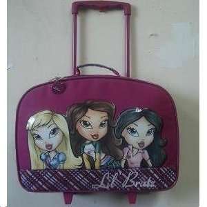  Bratz Large Rolling Backpack and Bratz 11 Pieces 