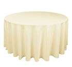 10) 120 ROUND SEAMLESS IVORY TABLECLOTHS~WE​DDING~