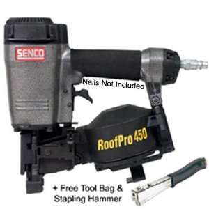  Senco RoofPro 450 Roofing Coil Nailer w/ FREE Stapling 