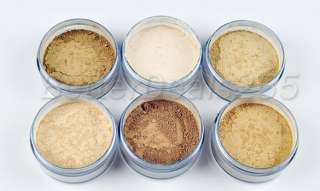 New 6 Boxs Makeup Bare Escentuals Minerals Shimmer Foundation 15g 
