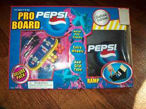 Pepsi (tech deck) pro board fingerboard with ramp  