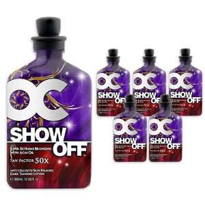 LOT of 6 OC Show Off 50x Rsun Tanning Bed Firming Bronze Acai Lotion 